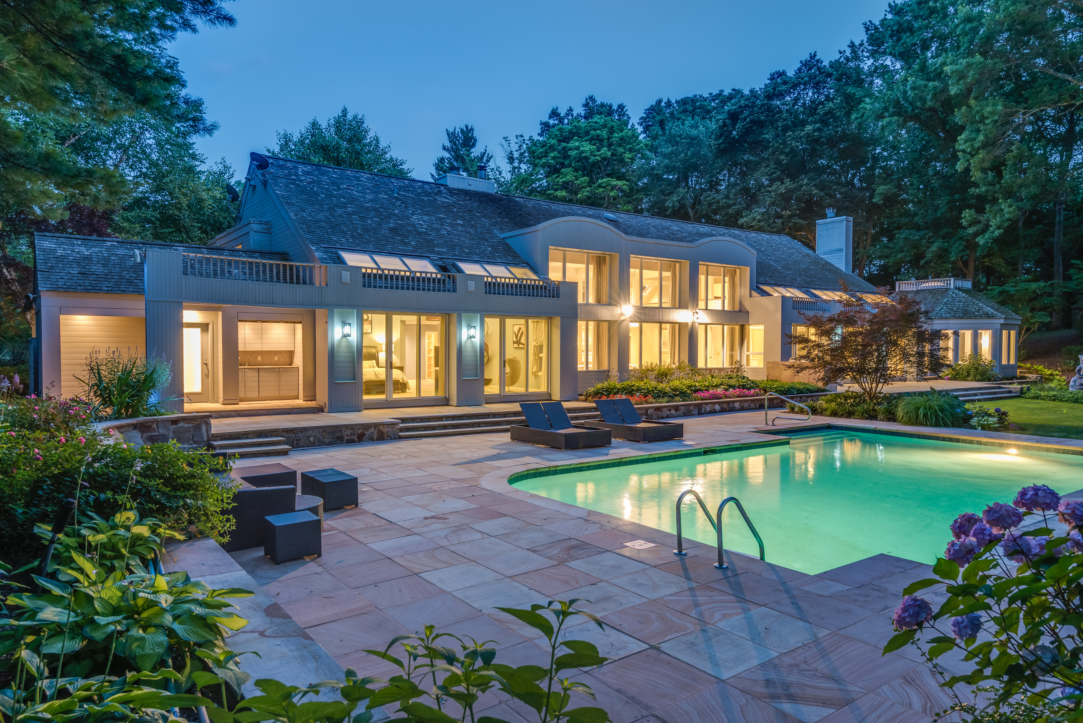 Under Contract!  Exceptional Contemporary in the heart of Old Brookville