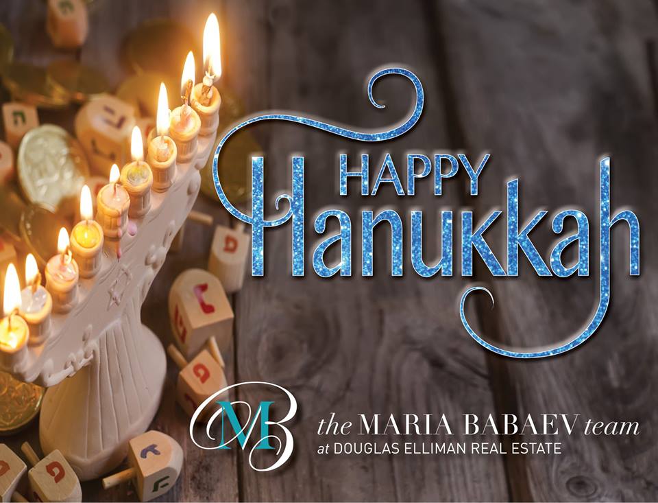 Happy Hanukkah From The Maria Babaev Team!