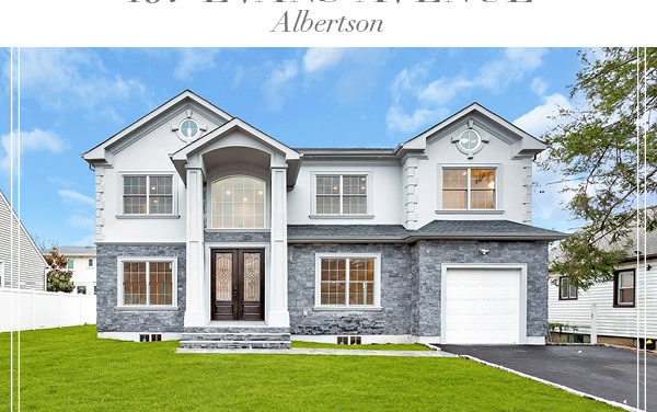 Under Contract!  Stone and Stucco Brand New Construction Colonial In Albertson