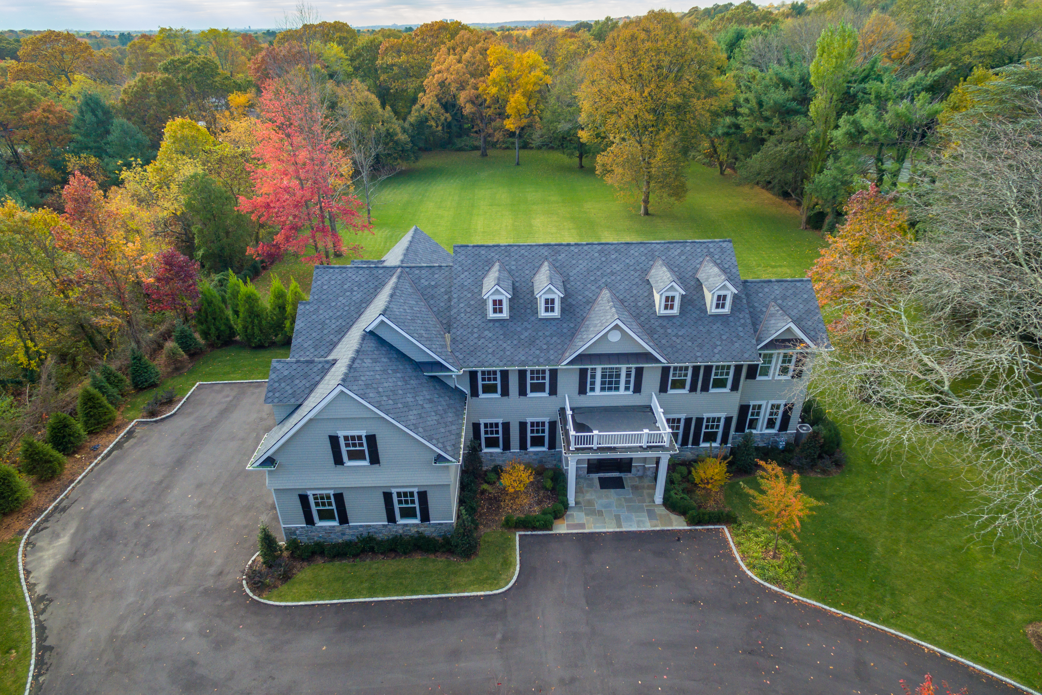 Just Listed!  State of the Art Traditional Manor-house Colonial in Old Westbury
