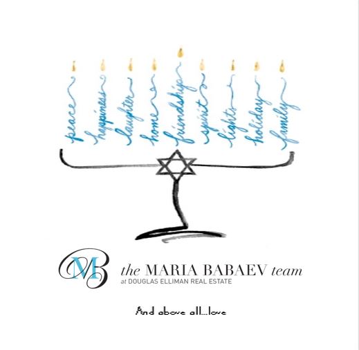Happy Hanukkah From The Maria Babaev Team