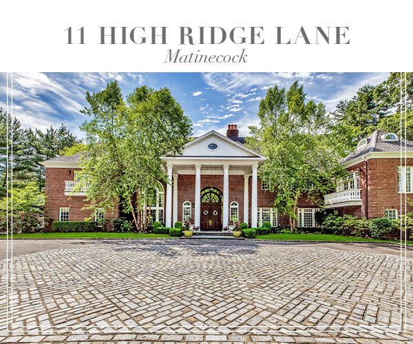 Just Listed!  Exquisite Georgian Manor in Matinecock