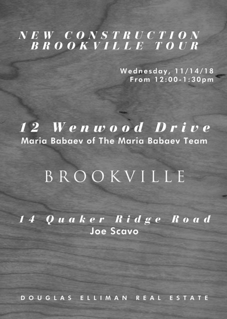 Join The Maria Babaev Team for a Brookville New Construction Tour