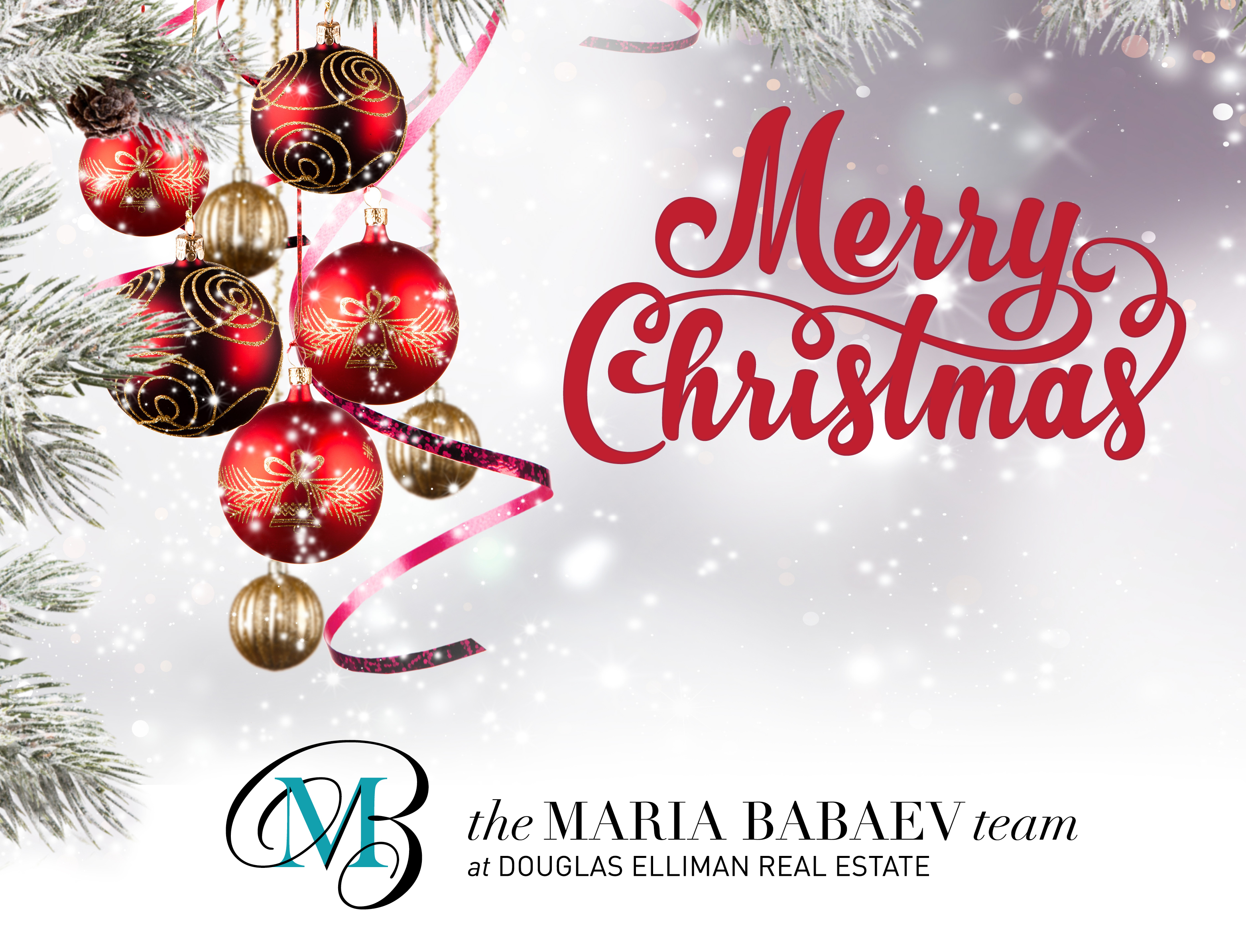 Merry Christmas From The Maria Babaev Team!