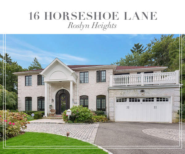 Price Improved!  Spectacular Center Hall Brick Colonial in the Heart of Roslyn Country Club