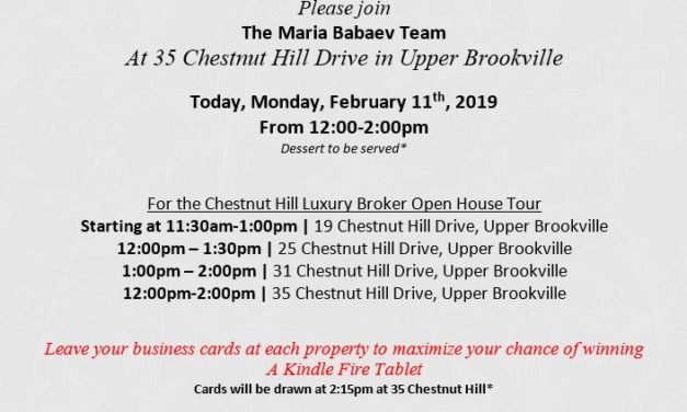 Chestnut Hill Luxury Broker Open House Tour Today – Upper Brookville