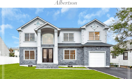 Just Listed!  Stone and Stucco Brand New Construction Colonial In Albertson