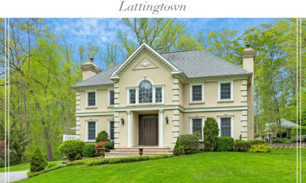 Just Listed!  Stately Young Stucco Colonial on 2 Private Acres in Lattingtown
