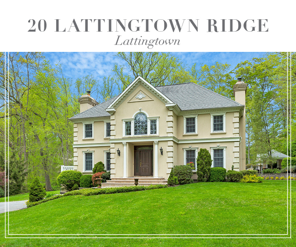 Just Sold!  Stately Young Stucco Colonial on 2 serene acres in Lattingtown
