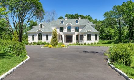 Just Listed!  Majestic New Construction Brick Colonial Set on Over 2 Acres in Old Westbury