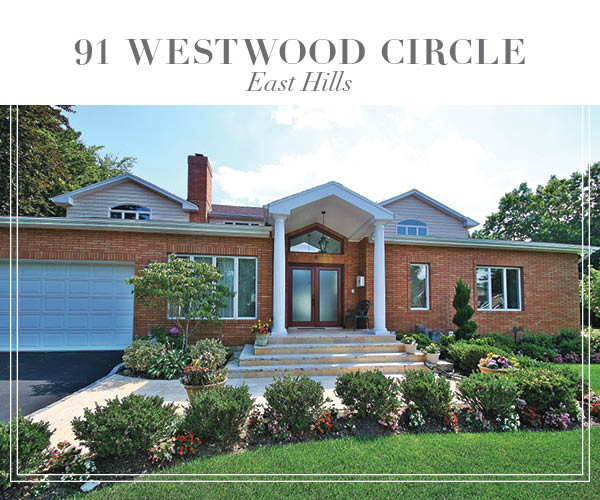 Just Sold!  Magnificent East Hills Home with Open And Spacious Floor Plan