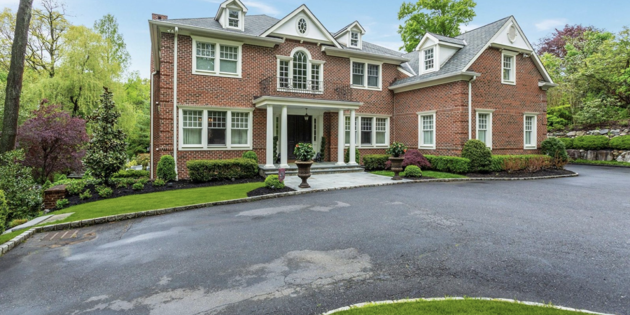Under Contract! Magnificent Georgian Brick Colonial in Roslyn Harbor