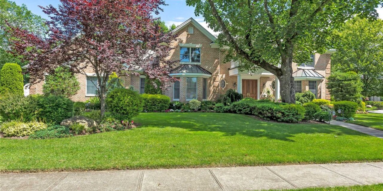 Under Contract! Regal Brick Colonial in Roslyn Country Club