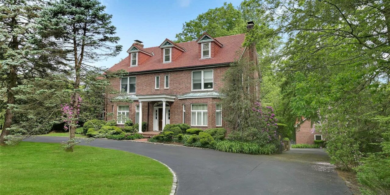 SOLD! Stately Brick Country Manor In Lattingtown